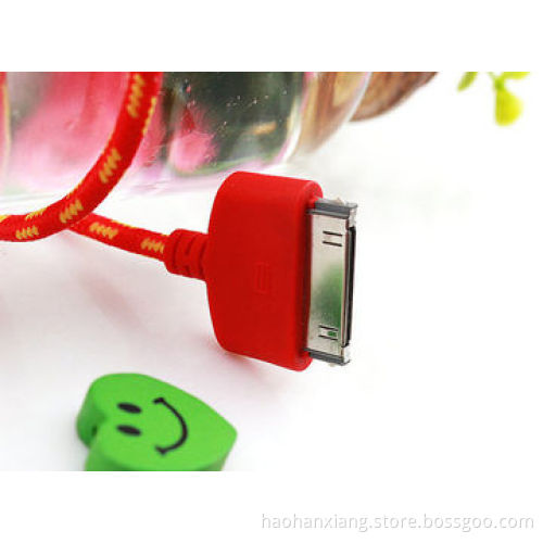 Fabric Braided USB 2.0 Data Cable for iPhone